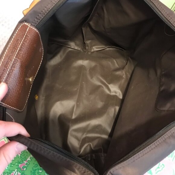 Longchamp LE PLIAGE S HANDBAG Brown Tote Bag - Picture 10 of 11